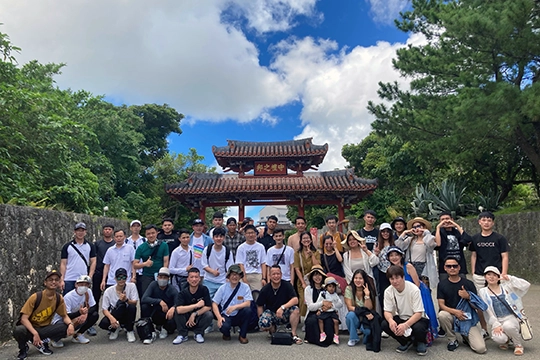 創立55周年の社員旅行（沖縄）